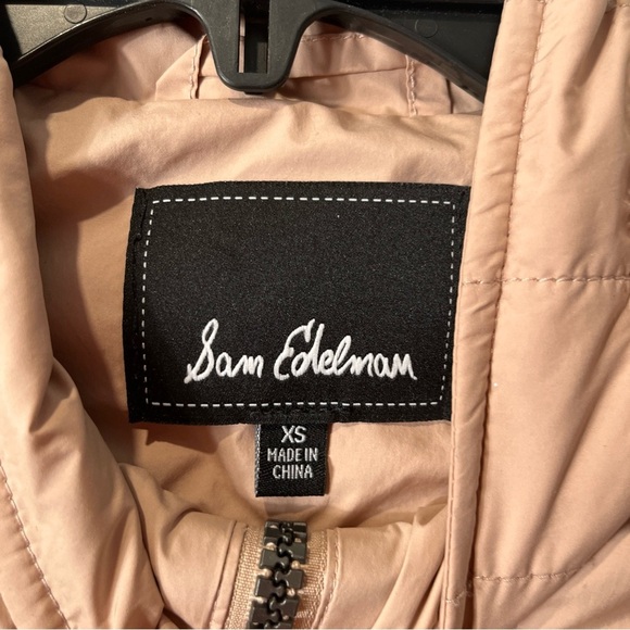 Sam Edelman Pink Puffer Jacket Lightweight Quilted - Picture 6 of 8